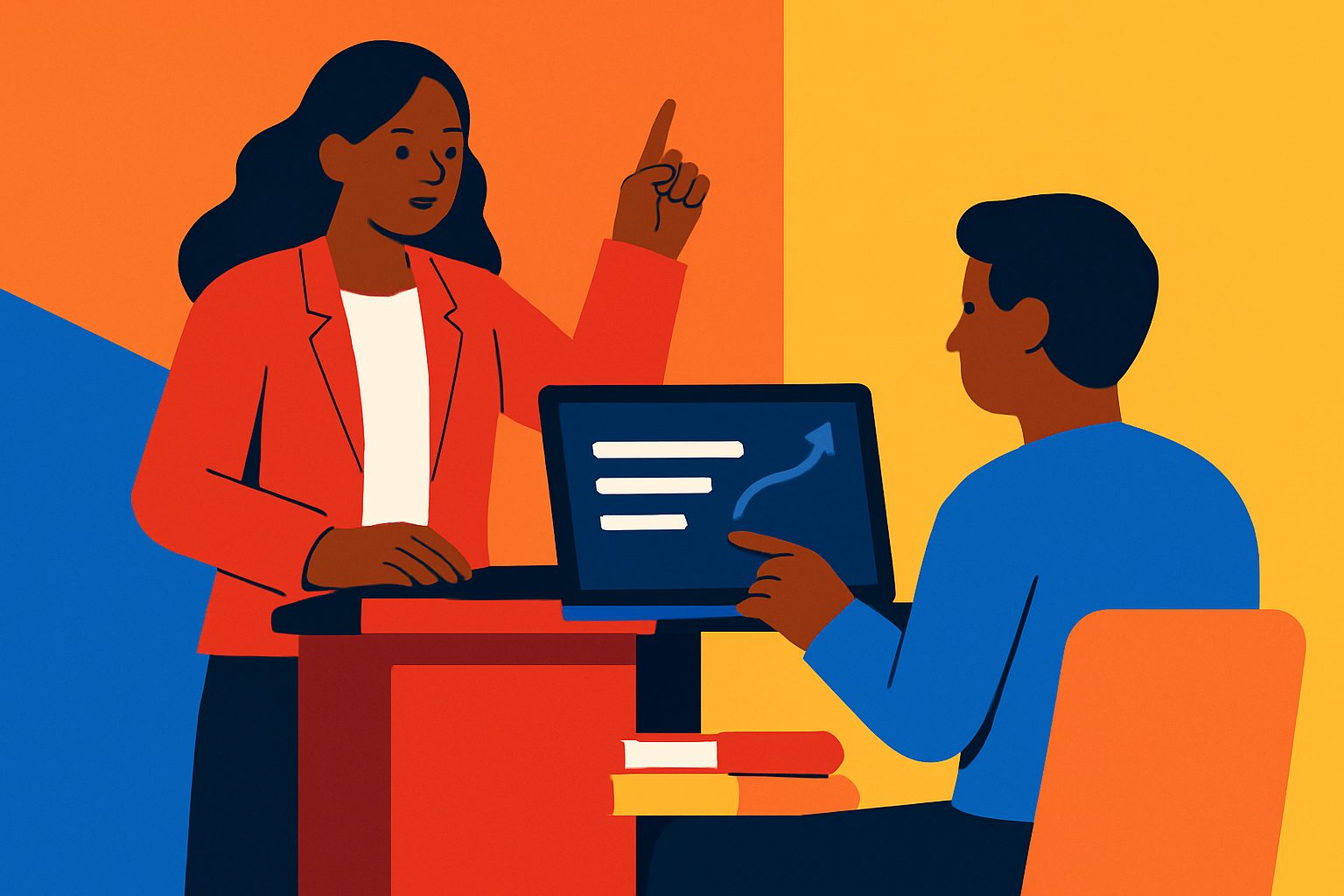 Business presentation video example