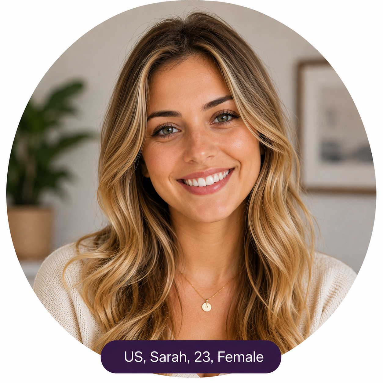 Sarah, a US English voice